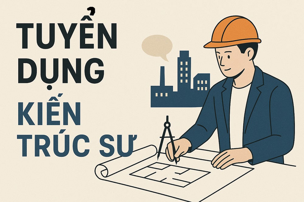 Tuyển dụng Kiến trúc sư Dân dụng và Công nghi...