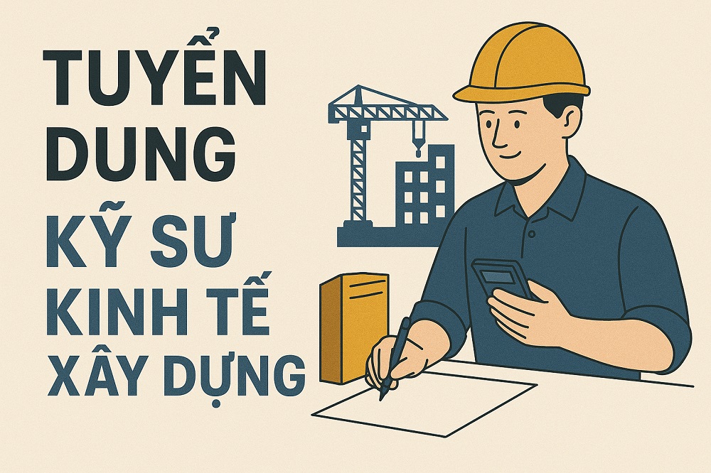 Tuyển dụng Kỹ sư kinh tế xây dựng