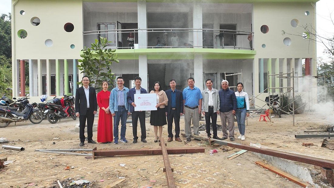 Hoạt động thiện nguyện hướng về vùng cao